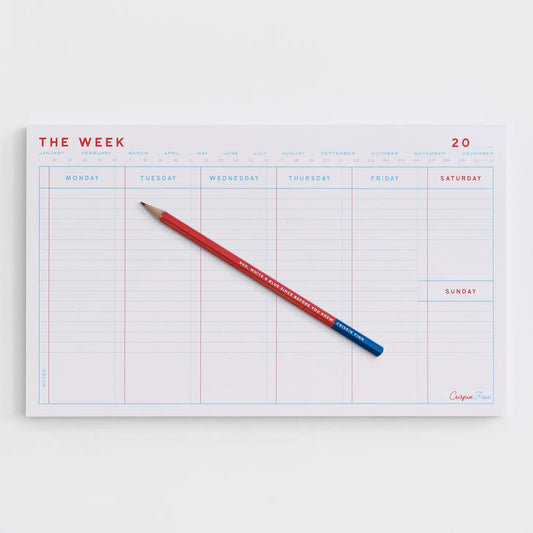 The Week Deskpad by Crispin Finn