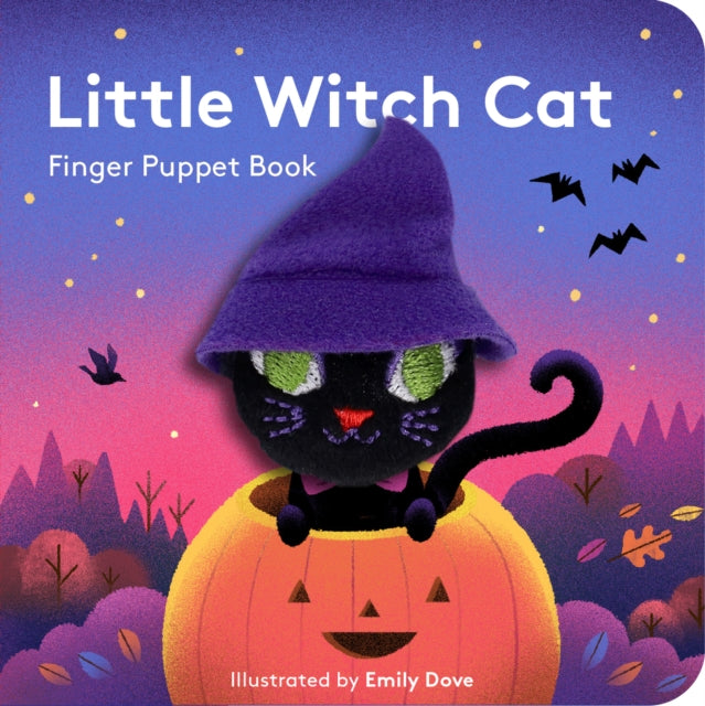 Little Witch Cat: A Finger Puppet Book — Emily Dove