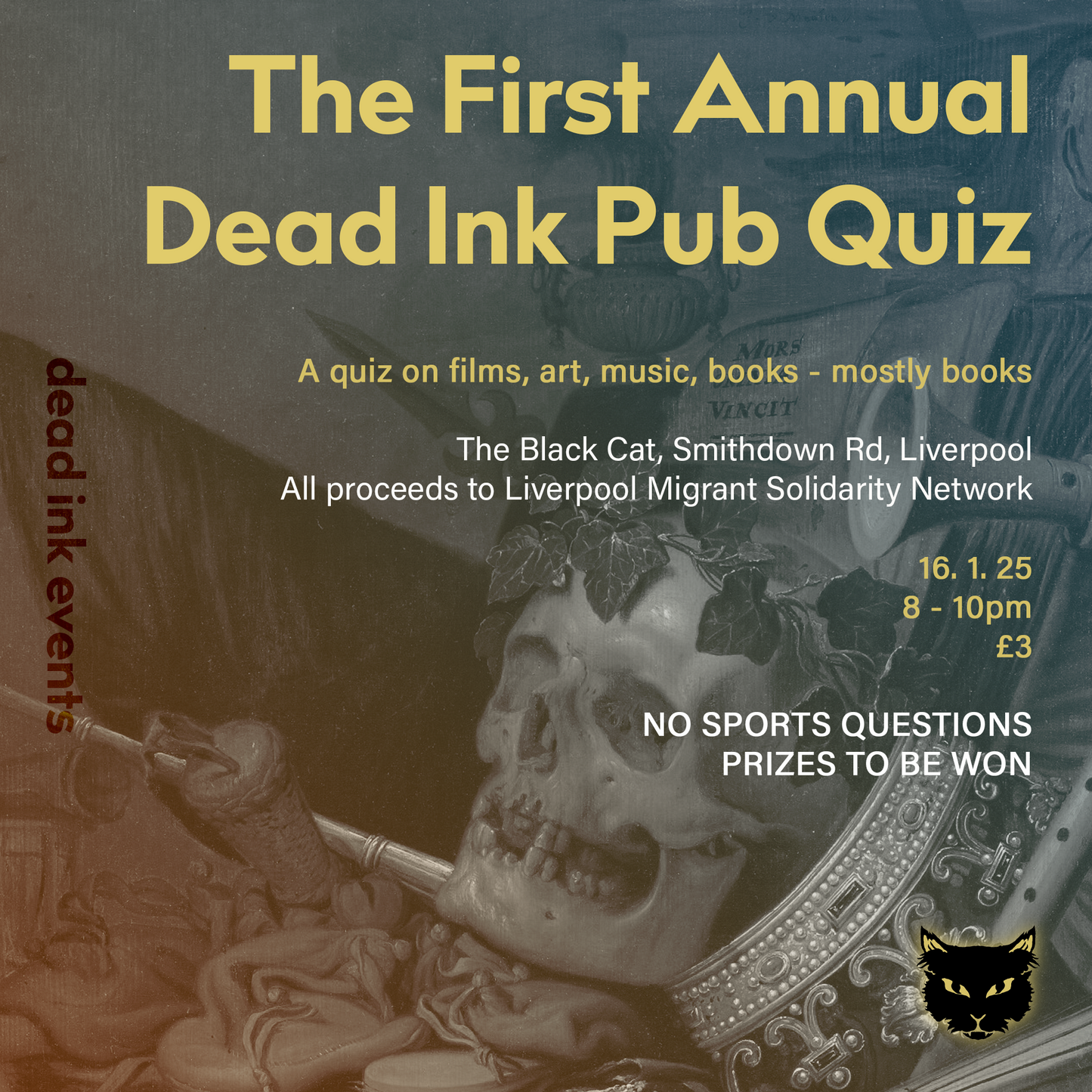 The First Annual Dead Ink Pub Quiz