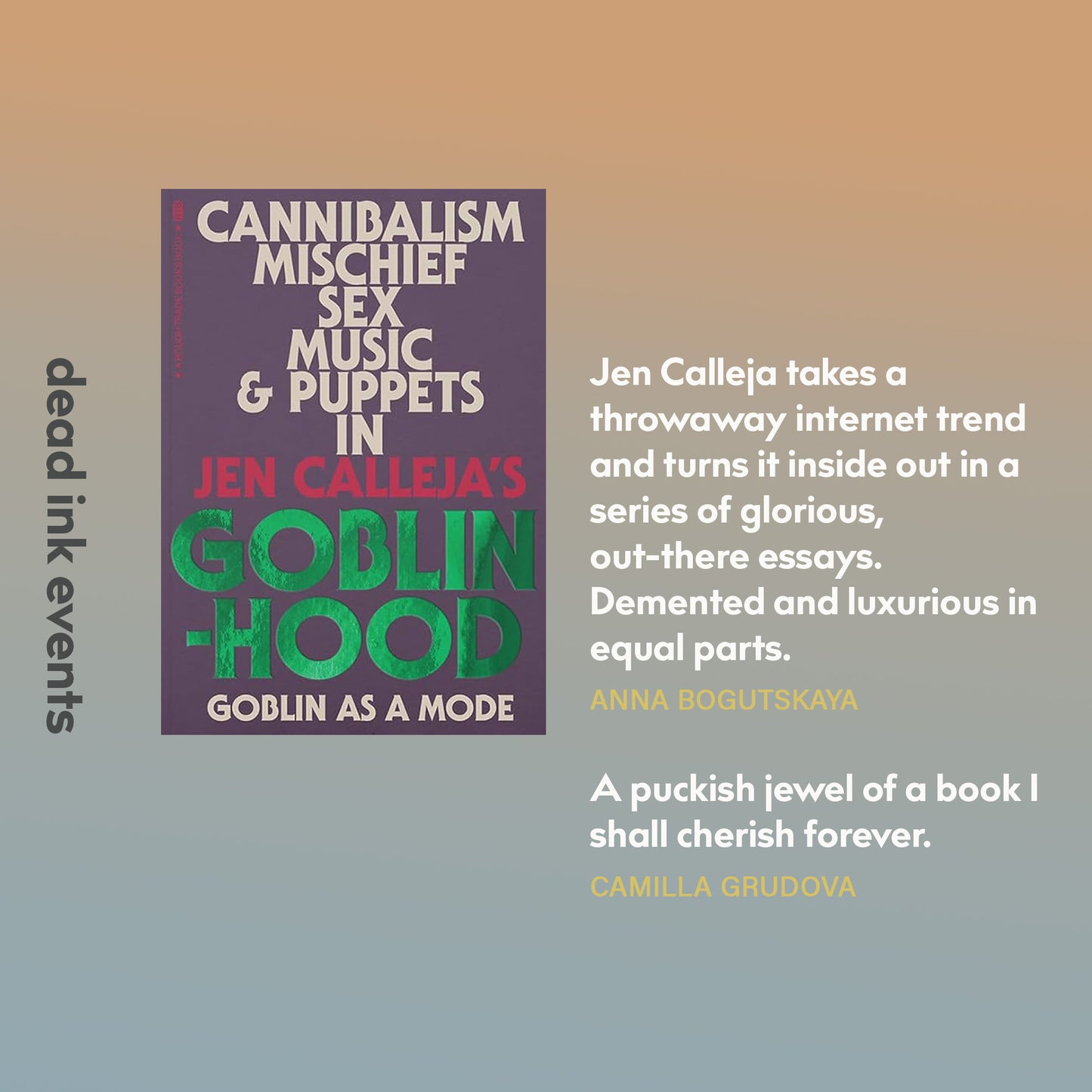 GOBLINHOOD: Jen Calleja & Gabrielle de la Puente in conversation