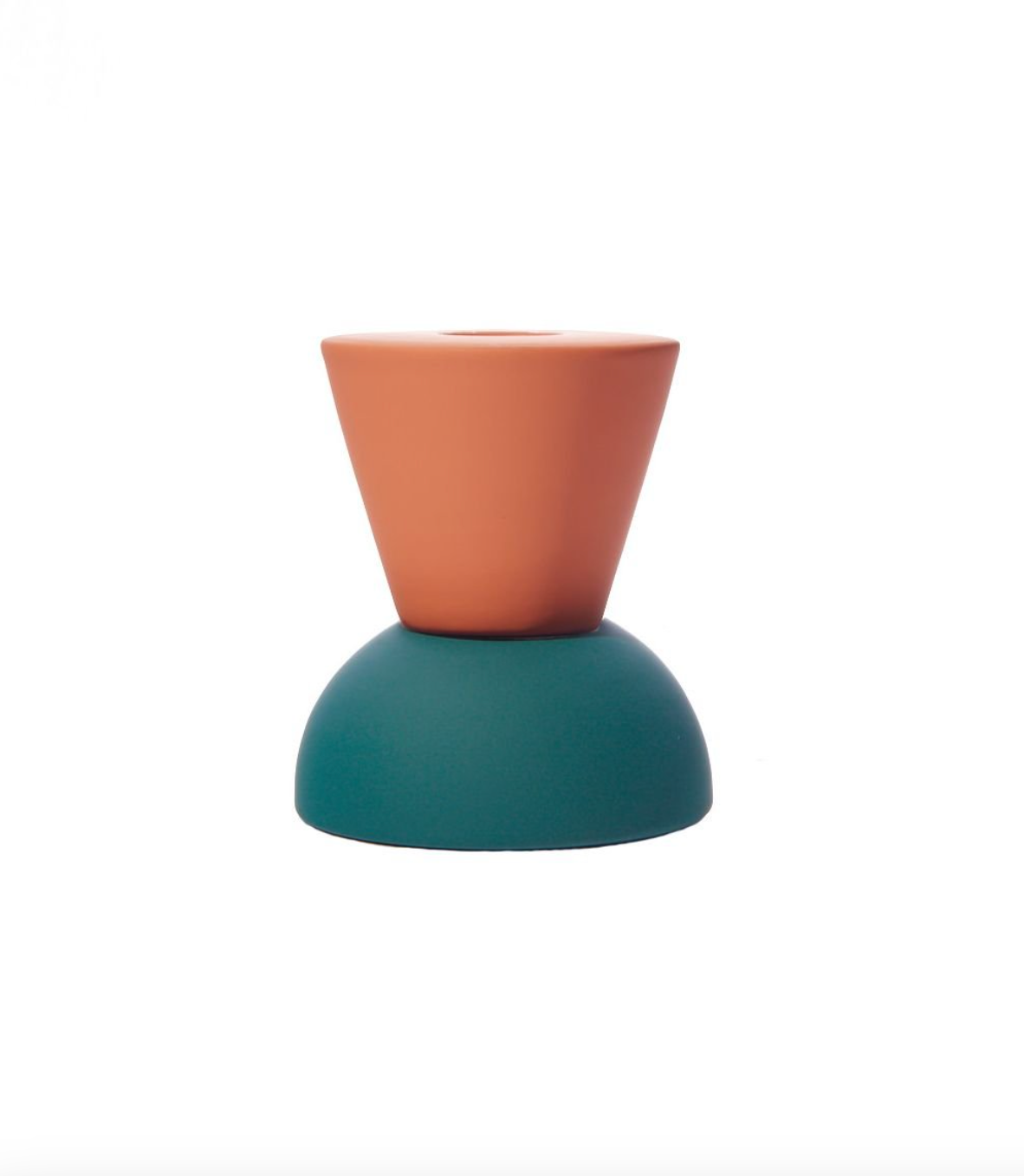 Maegan Stacks - Peach Mini Incense & Candle Holder