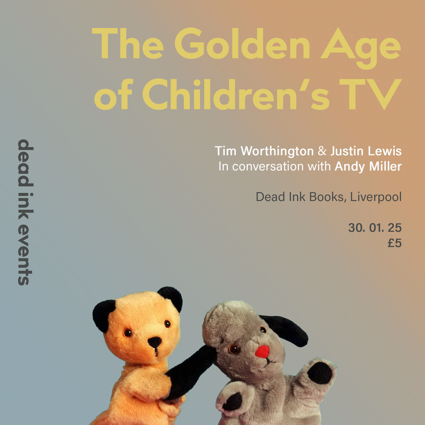 JAN 30 - The Golden Age of Children's TV: Tim Worthington & Justin Lewis in conversation with Andy Miller