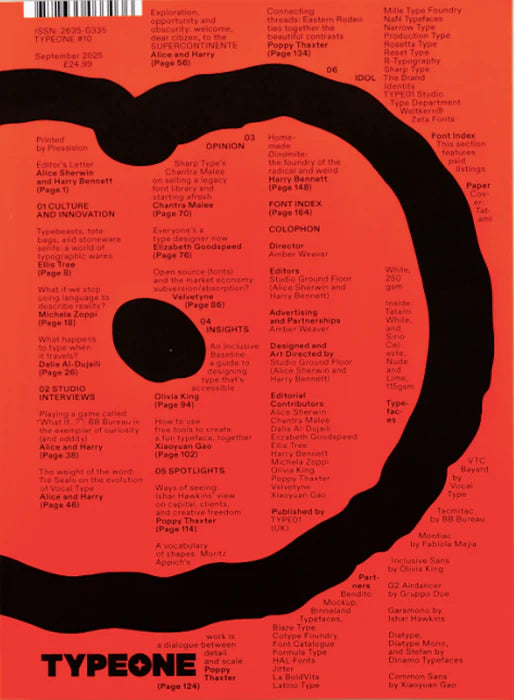 Typeone #10 (2025)