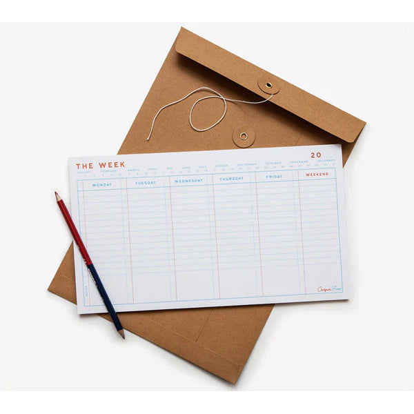 The Week Pad — Crispin Finn (Damaged box)