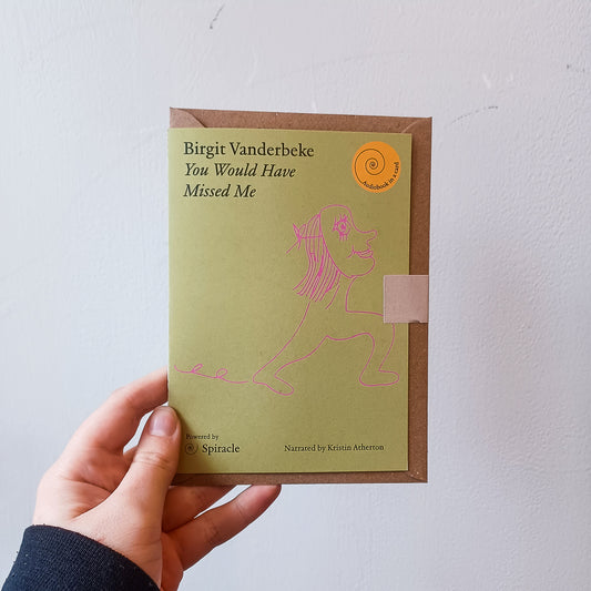 Spiracle Audiobook: You Would Have Missed Me — Birgit Vanderbeke